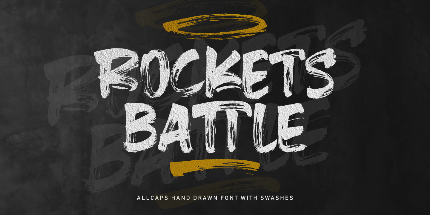 Rockets Battle Font